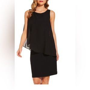 Black sleeveless dress